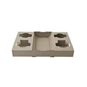 Flat Fold 4 Cup Holder (Qty: 100)