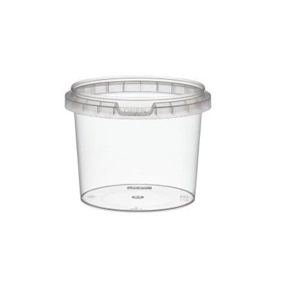 365ml Clear Tamper Evident Container (Qty: 500)