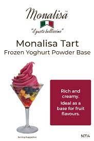 Monalisa Tart Frozen Yoghurt 7 x 1.8kg