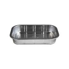Medium Shallow Oblong Foil Tray 650ml(206 x 104 x 30mm)(Qty:600)