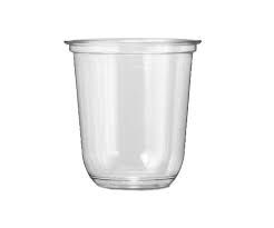 Clear Cup U Shaped 10oz (300ml) 95mm Cups(Qty:1000)