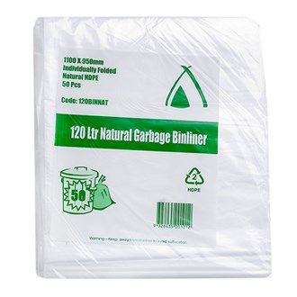 Garbage Bag 120Lt Natural