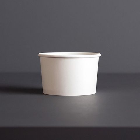 White 90ml / 3oz Ice Cream Cups(Qty:50)