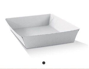 White Kraft Cardboard Tray #3 (Qty: 250)
