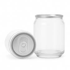 Can PET Clear 250ml with sipper lids(Qty:200)