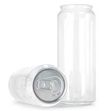 Can PET Clear 500ml with sipper lids(Qty:100)