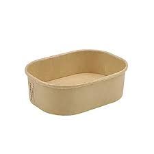 150Ml Kraft Mini Rectangle Container(Qty:500)