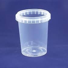 520ml Clear Tamper Evident Bases (Qty: 480) (95mm x 115mm)