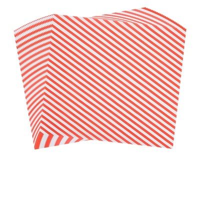 Printed "Orange Stripe" Greaseproof Paper Size:400 x 330mm (Qty:1000)