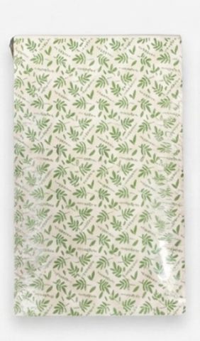 Printed "Grean Leaf" Greaseproof Paper Size:200 x 330mm (Qty:1000)