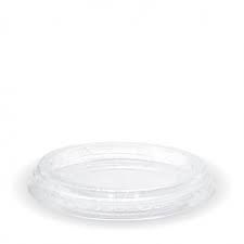 Clear Flat Lid To Suit 76mm Dia Biocups (Qty: 1000) (C-76F)