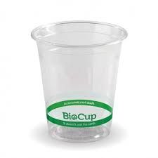 200ml Clear Compostable Cup (Qty: 2000) (76mm Dia) (R-200Y)