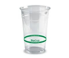 500ml Clear Compostable Cup (Qty: 1000) (96mm Dia) (R-500Y)