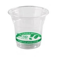 300ml Clear Compostable Cup (Qty: 1000) (96mm Dia) (R-300)