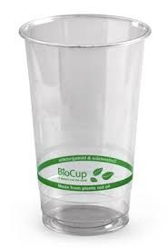 700ml Clear Compostable Cup (Qty: 1000) (96mm Dia) (R-700)