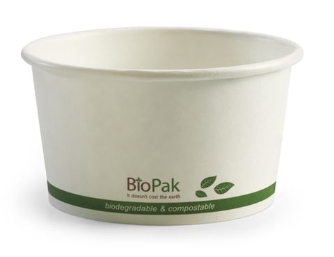 12oz Paper BioBowl (Qty: 500) (115mm dia) (BSC-12)