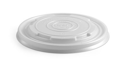 115mm PLA Lid to Suit Paper BioBowl 12-32oz (Qty: 500) (BSCL-12PLA)