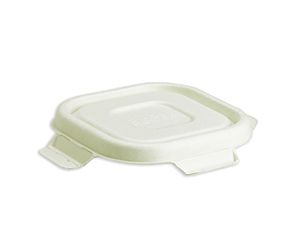 Natural BioCane Takeaway Lid to Suit 280, 480 & 630ml Containers (Qty: 600)