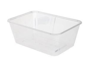 1000ml Rectangle Containers (Qty: 500) (120 x 175 x 70mm)