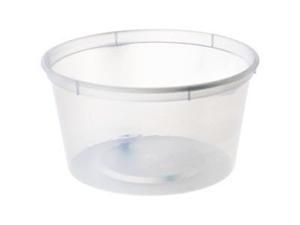 700ml Round Containers (Qty: 50) (120mm x 105mm)