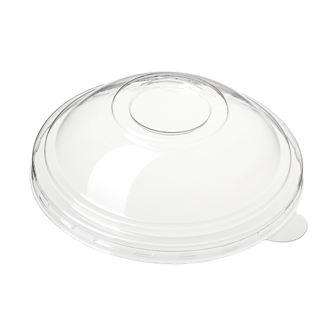 Plastic Round Dome Lid (Qty: 500) (120mm dia)