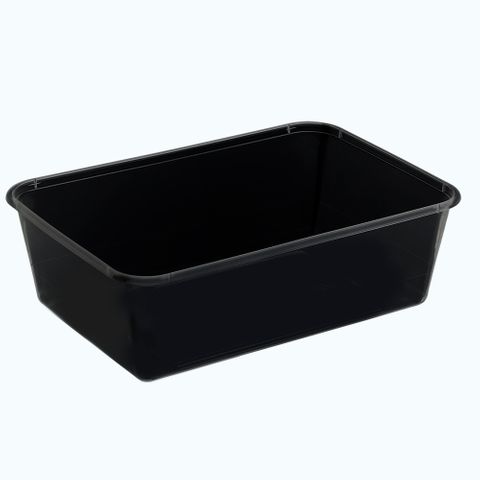 Rectangle Container 750Ml Black