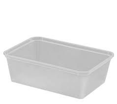 750ml Freezer Grade Rectangle Container (Qty: 50) (120 x 175 x 55mm)