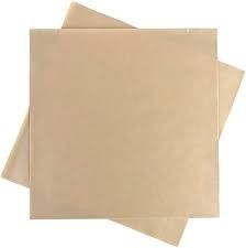 Brown Greaseproof Paper 180 x 180 (wrapped in 2,400)