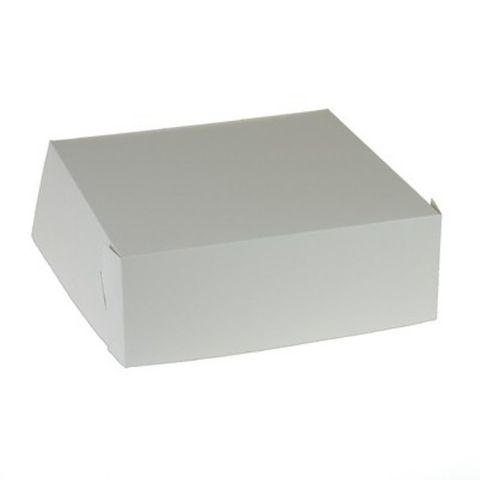 Cake Box 10" x 10" x 3" (Qty: 100) (255 x 255 x 75mm)