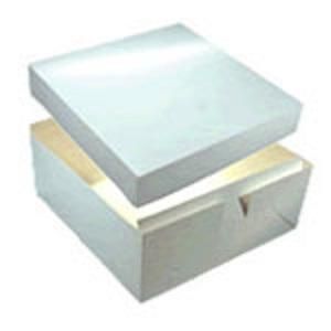 Cake Box 16" X 16" X 6" Base & Lid (Qty: 50) (405 x 405 x 150)