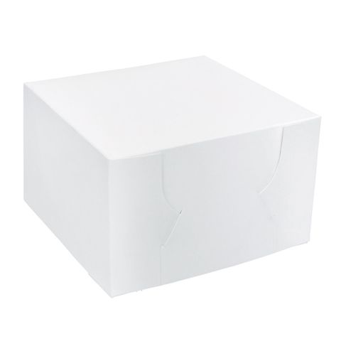 Cake Box 8" x 8" x 5" (Qty: 100) (205 x 205 x 125mm)
