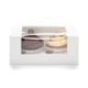 Long 7" Patisserie Box with Window (Qty: 400) (180 x 110 x 80mm)