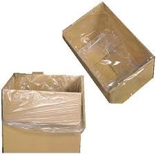 Clear Plastic Carton Liners (640 x 640 + 390)