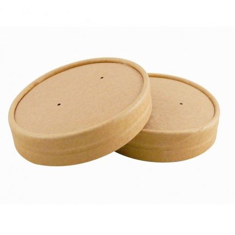 Kraft Lids To Suit 12/16 and 32oz Food Containers (Qty: 500)