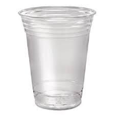 285ml (10oz) PET Clear Plastic Cups (Qty: 1000)