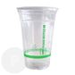 600ml (20oz) RPET Clear Plastic Cups (Qty: 1000)