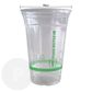 600ml (20oz) RPET Clear Plastic Cups (Qty: 1000)