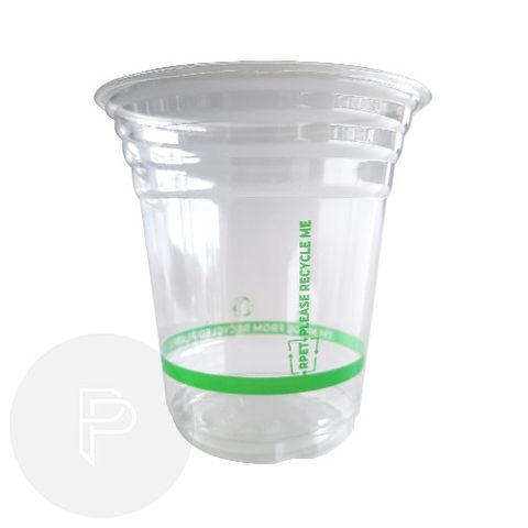414ml (14oz) PET Clear Plastic Cups (Qty: 1000)