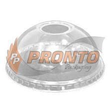 Small  Dome Slotted Lid For 10oz Carton