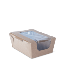 Hot Food Box Brown (95 x 140 x 60mm) (Qty: 360)