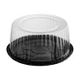 Round Cake Dome With Clear Base (216 x 100mm High) (Qty: 50)