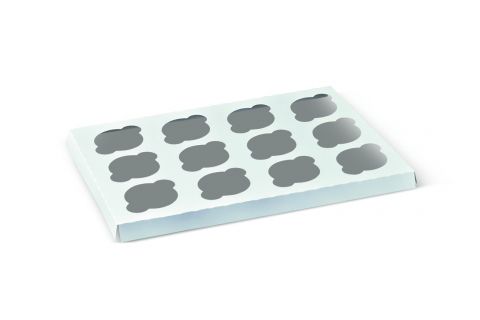 Inserts To Suit 12 Cup Cake Window Box (Qty: 240)