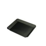 5" x 5" Flat Black Foam Tray (Qty: 500)