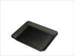 8" x 7" Flat Black Foam Tray (Qty: 500)
