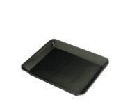 7" x 5" Flat Black Foam Tray (Qty: 500)