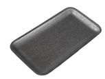 9" x 5" Flat Black Foam Tray (Qty: 125)