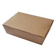 Lunch Box Small Brown (150 x 100 x 45mm) (Qty: 200)