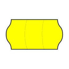 Yellow Meto Labels 22x12mm