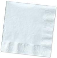 2Ply Napkins Cocktail White (Qty: 2000)