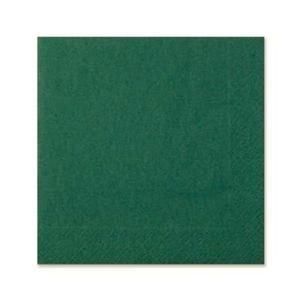 2Ply Napkins Dinner Dark Green (Qty: 125)